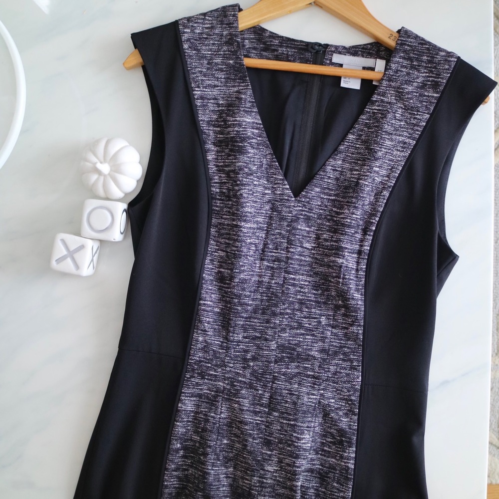 2/$24 NWOT H&M Black and Grey Panel Dress